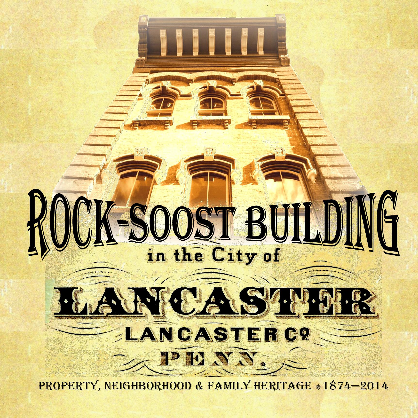 Cover of the 2014 Rock-Soost Building historical report