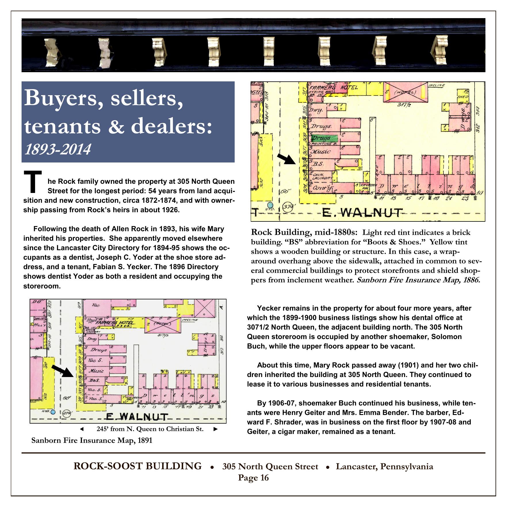 Historic Sanborn fire insurance map material